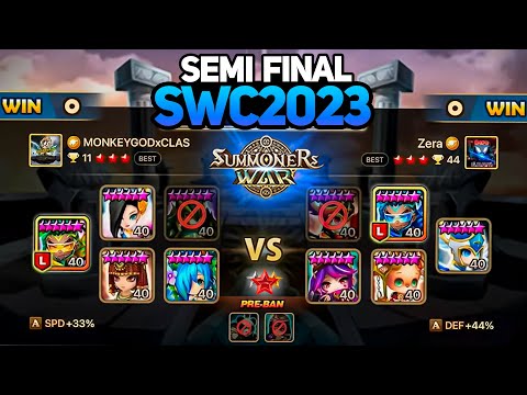 MONKEYGOD vs ZERA (BO5) | SEMI FINAL | SWC2023 THAILAND OPEN QUALIFIER - Summoners War