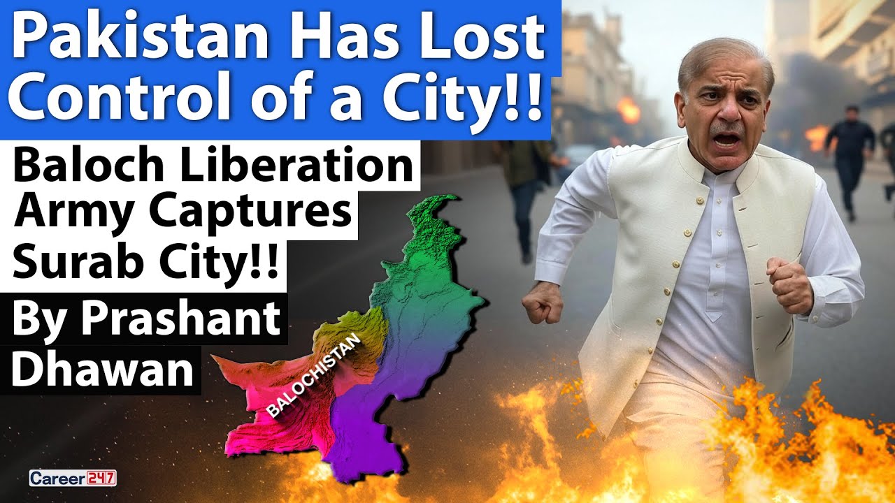 PAKISTAN LOSES SURAB CITY TO BALOCH LIBERATION ARMY | Videos of Occupation go viral!