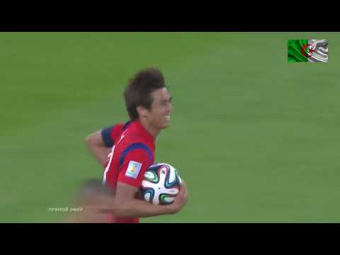 World Cup 2014  South Korea Algeria  2 4  Koo Ja cheol