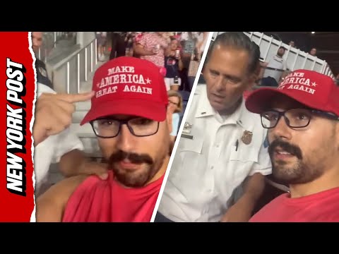 Fan wearing MAGA hat booted from St. Louis soccer game over stadium's no-politics rule