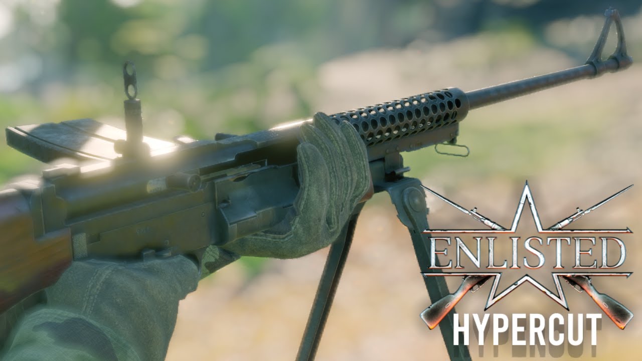 Enlisted Showcase - Johnson LMG M1941