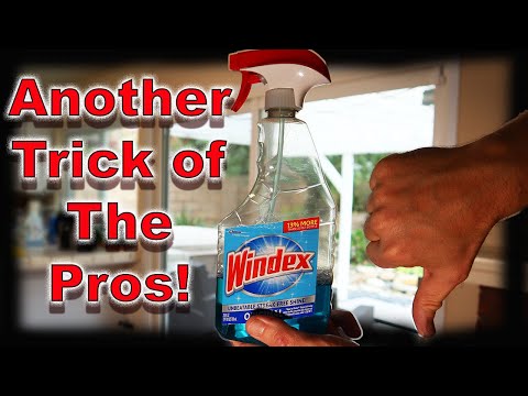 How To Get Streak Free Windows Inside The Easy Way -  Works on Cars and Mirrors Too!