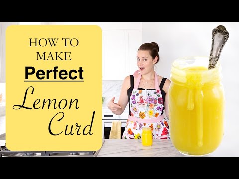 HOW TO MAKE PERFECT LEMON CURD: An easy, silky lemon curd recipe that is perfectly tart and sweet!
