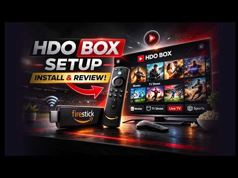 HDO Box On FireStick | Full Setup & Review!
