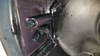 How to fix Mercedes stuck fuel door.