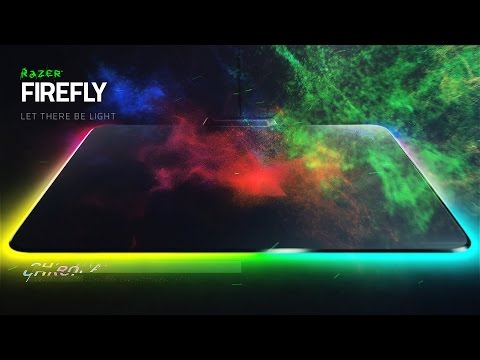 Pelės kilimėlis žaidimams Razer Firefly V2, Chroma, Juodas video