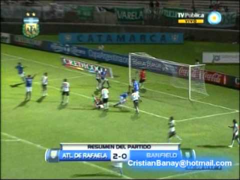 Atletico Rafaela 2 Banfield 0 Copa Argentina 2012 Los goles (15/3/2012)