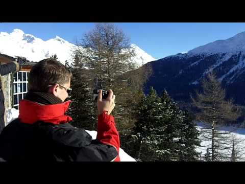 Traumhafte Aussicht von Chantarella auf St. Moritz