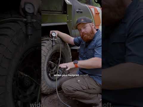 Benefits of airing down tires on the trail with Tanner!