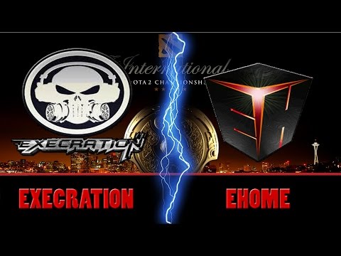 Execration vs EHOME Full Game Match 1 - TI6 Dota 2