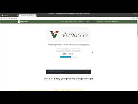 0018-10 Instalação de Pacotes do Registro Público do NPM Através do Proxy do Verdaccio