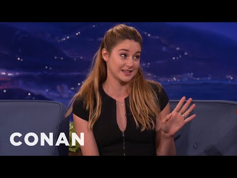 Shailene Woodley認為她會是一個偉大的生存主義者 - CONAN on TBS (Shailene Woodley Thinks She'd Be A Great Survivalist - CONAN on TBS)