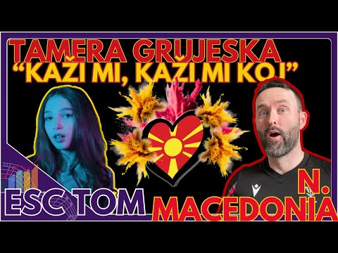 🇲🇰 Tamara Grujeska "Kaži mi, kaži mi koj" Reaction & Analysis | N Macedonia | Junior Eurovision '23