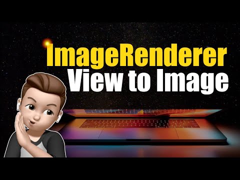 SwiftUI ImageRenderer: Convert View to Image | iOS 16 Tutorial
