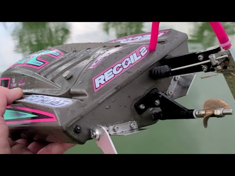 Upgrade Turn Fin Install Proboat Recoil2 Trim Tab Placement