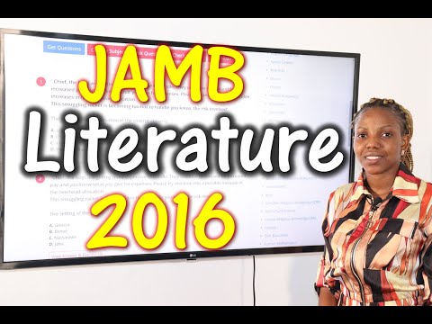 JAMB CBT Literature in English 2016 Past Questions 1 - 20