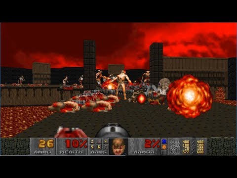 Doom II Chillax2 - Map 4 UV-MAX [TAS] in 21:28