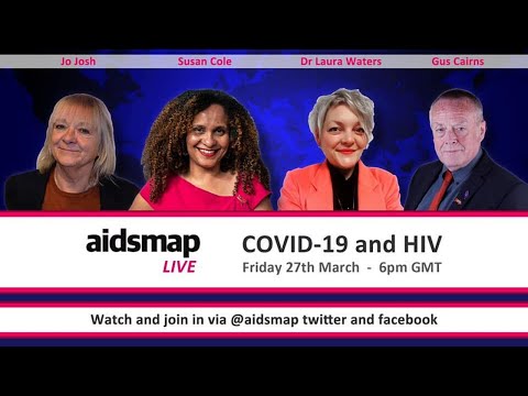 aidsmapLIVE: COVID-19 and HIV