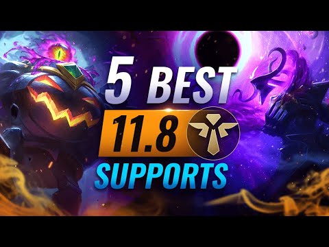 5 BEST Supports to ABUSE in Patch 11.8 - League of Legends