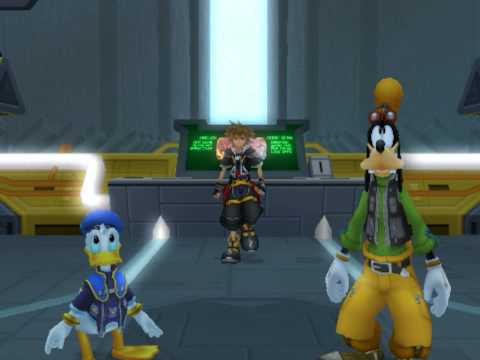 Kingdom Hearts II, English cutscene: 380 - To the Program World Once More - HD 720p