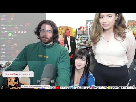 1/2 HasanAbi January 12, 2022 – Pokimane &AriaSaki visit, Hasan is not a Weeb, Trump on NPR, Shabibo