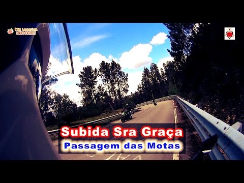 Subida Sra da Graça de mota! Passagem das Motas na  - Tertúlia F125cc - KTM Laranjinha Duke 125