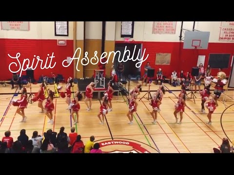 ECI Cheerleaders - October 2016 Spirit Assembly | Charlotte Kingston