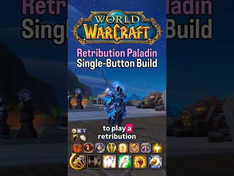 One Button Retribution Paladin DPS Guide | Single-Button Build in WoW Patch 11.2 #worldofwarcraft