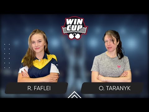 08:30 Romaniia Faflei - Olena Taranyk 08.07.2025 WINCUP Women Professional. TABLE 1