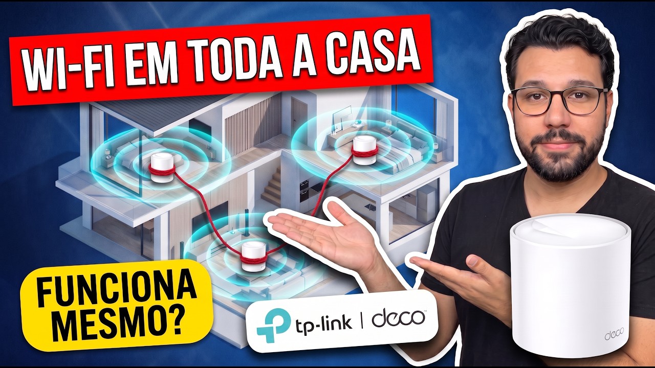 Miniatura da avaliação em vídeo de Roteador Mesh TP-Link Deco X10 Wi-Fi 6 AX1500