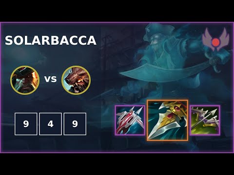 [ solarbacca ] Gangplank TOP vs Udyr | NA GRANDMASTER | LOL Season 2022