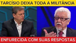 FENOMENAL: GOVERNADOR TARCÍSIO deixa jornalistas sem palavras
