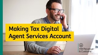 How do I set up an Agent Services Account for Making Tax Digital for Income Tax clients