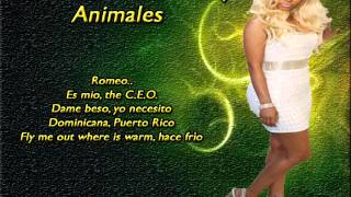 Animales - Romeo Santos Ft Nicki Minaj (Formula Vol.2) 2014 LETRA