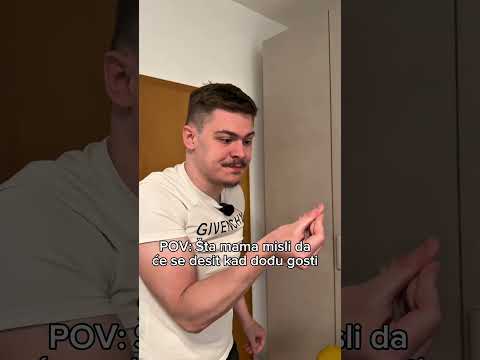 POV: Šta mama misli da će se desit kad dođu gosti🤷‍♀️😡 #balkan #pabstv