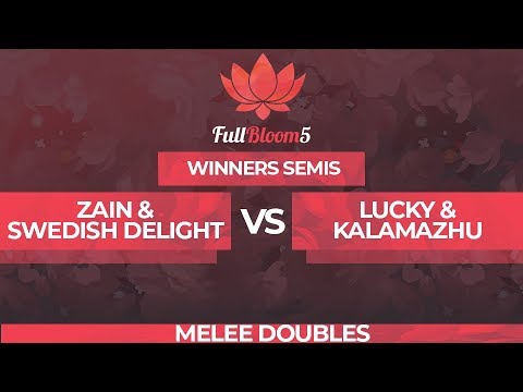 Zain/Swedish Delight vs Lucky/Kalamazhu - Melee Doubles Top 16: Winners Semifinal - Full Bloom 5