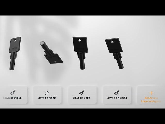 Netatmo Pack 1 Cerradura Inteligente Gris + 3 Llaves Inteligentes Negras video