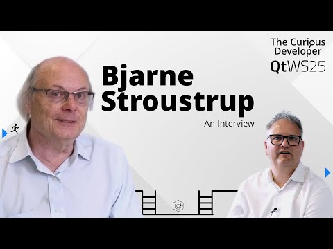 An in-depth interview with Bjarne Stroustrup at Qt World Summit 2025