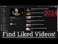 How to find your liked videos on YouTube 2024