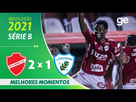 Gols e lances de Vila Nova-GO x Londrina