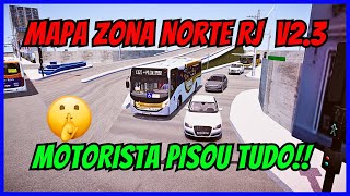 ????Gameplay Mapa Zona Norte RJ V2.3 Linha 132 Caxias Proton Bus Simulator | PBSU | Simulador
