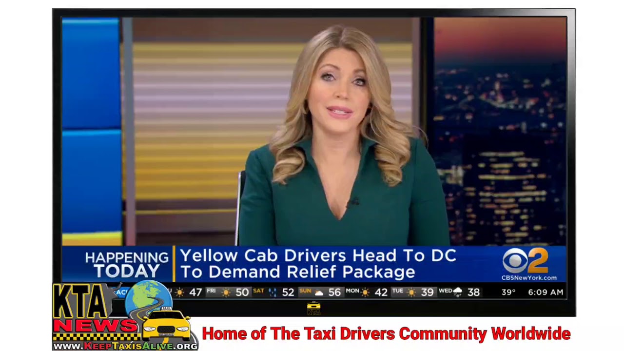 Taxi Drivers Caravan to Washington D.C . for COVID Relief