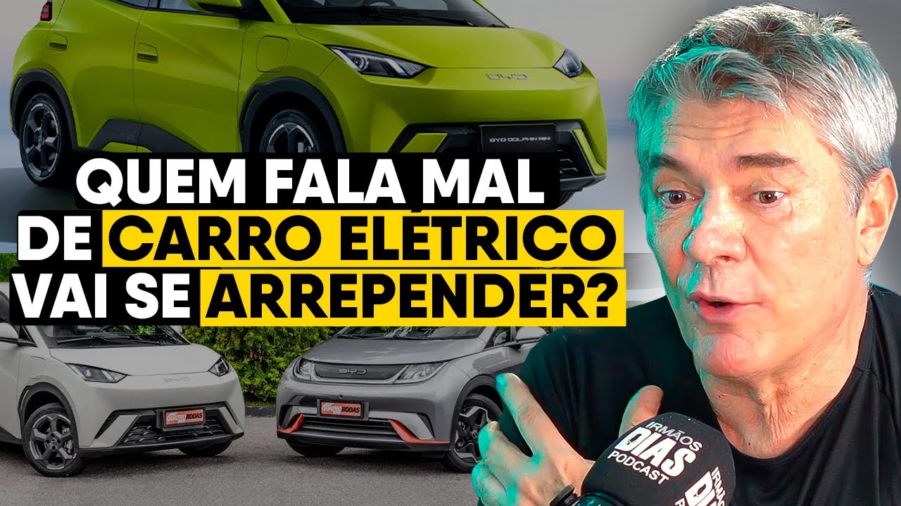 Os MELHORES CARROS POPULARES e a REVOLUÇÃO dos ELÉTRICOS no BRASIL