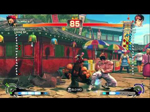 Mago [Fei] vs Eita [Akuma] SSF4 Japanese Online Ranked Matches - TRUE-HD
