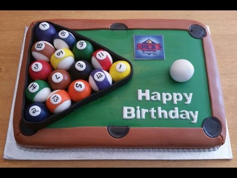 2 peace cue Rappy Birthday to pool pro Siming Chen
