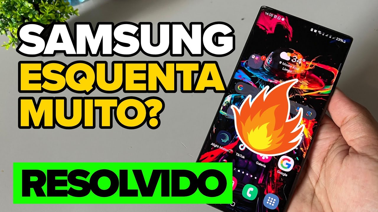 CELULAR SAMSUNG ESQUENTANDO MUITO VEJA COMO RESOLVER (MUITO SIMPLES)