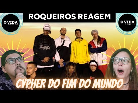 Rockeiros reagem a RAP - Cypher do Fim do Mundo - Respetáculo Vida Sem Trilhos REACT VST