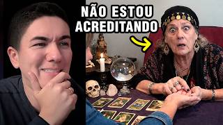 FEITICEIRA LEU A MÃO, MAS TREMEU DE MEDO COM O QUE VIU...