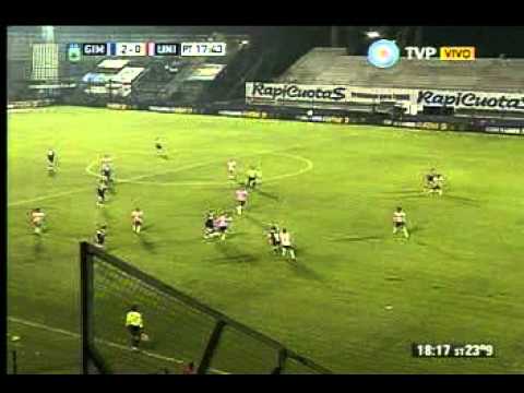 2do gol Gimnasia LP 5 - Unión 2