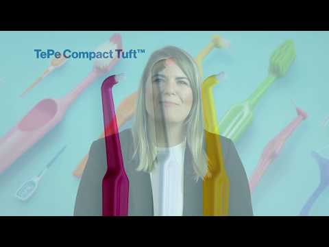 Миниатюра изображения товара Зубная щетка монопучковая TePe Compact Tuft для труднодоступных мест